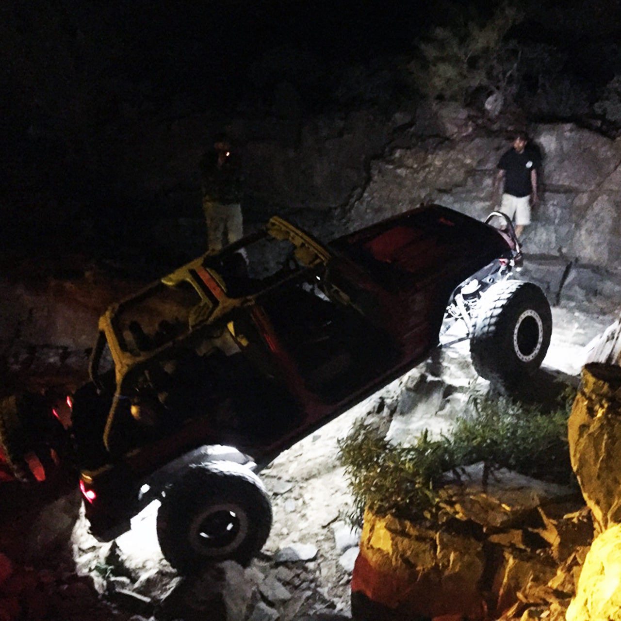 Magnetic LED Rock Lights for Jeeps Trucks UTV Offroad Lighting