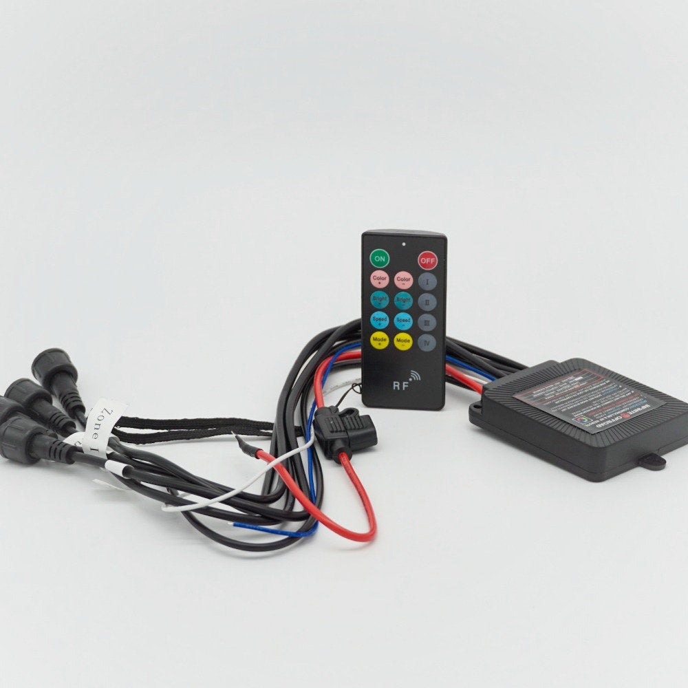 White LED Controller High Power 2 Zone