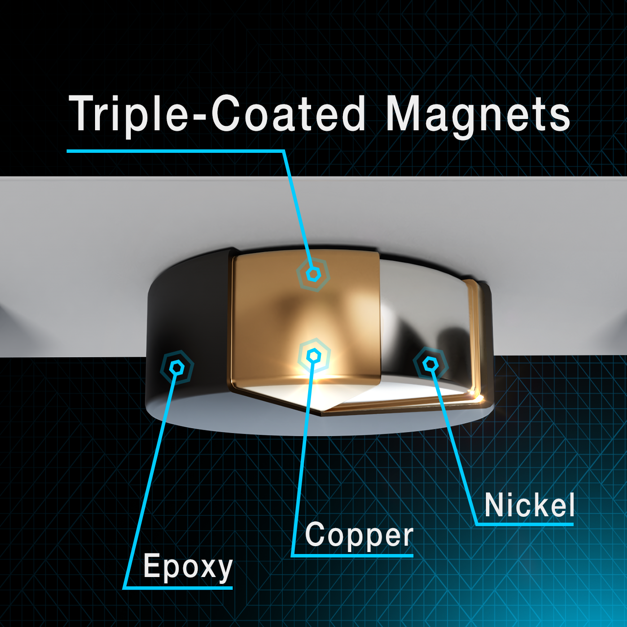 Patented Magnetic LED Rock Light Kits | LUX Lighting Systems