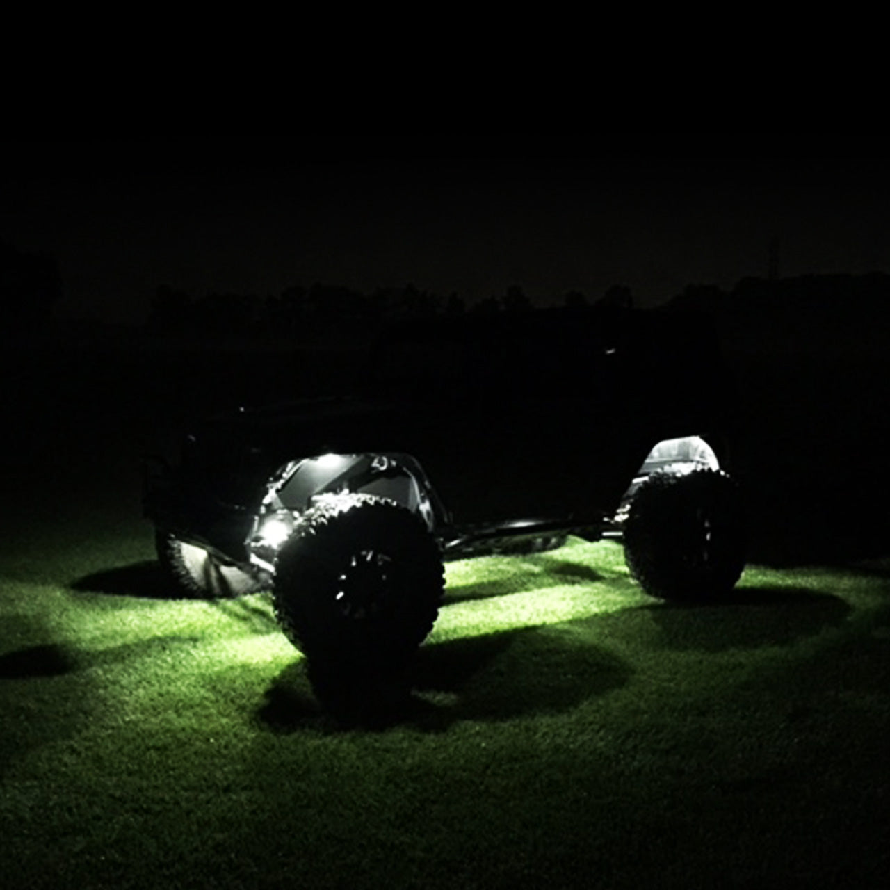 Magnetic LED Rock Lights for Jeeps Trucks UTV Offroad Lighting