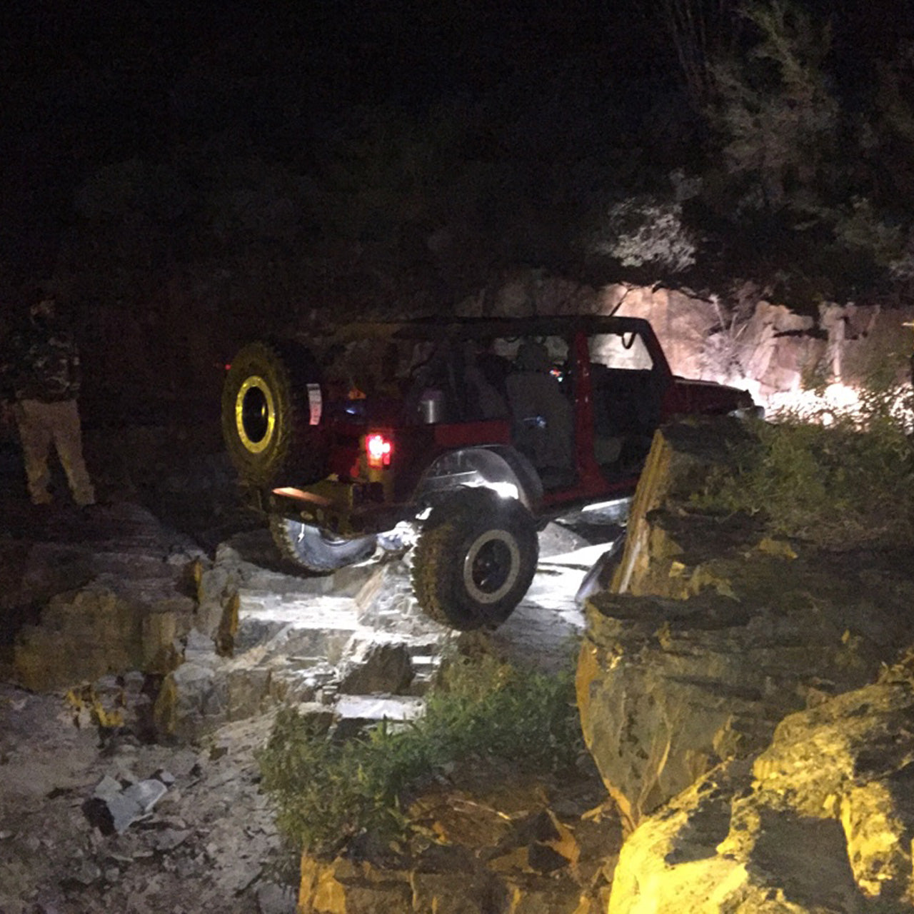 Magnetic LED Rock Lights for Jeeps Trucks UTV Offroad Lighting