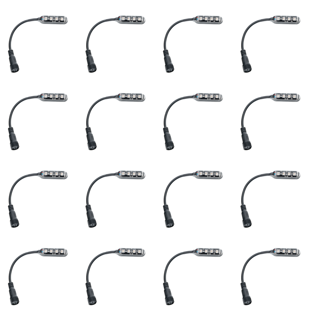 MONSTER 16 Piece RGBW LED Rock Lights – Direct-Connect™