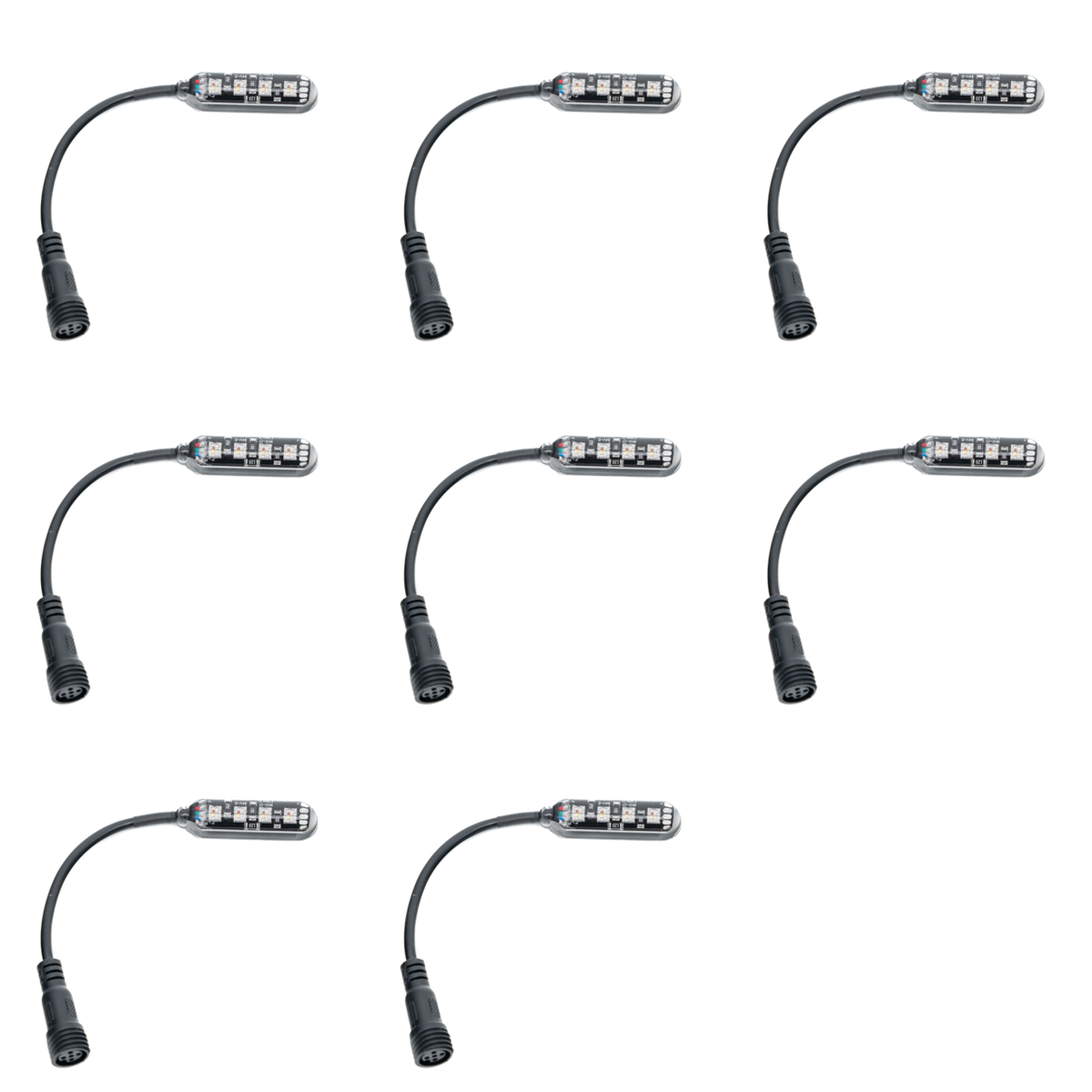 MONSTER 8 Piece RGBW LED Rock Lights – Direct-Connect™