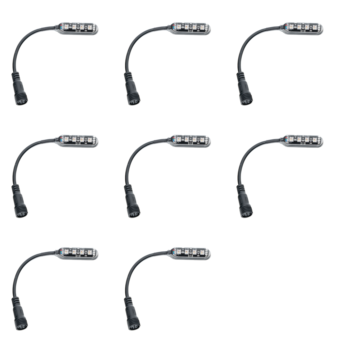 MONSTER 8 Piece RGBW LED Rock Lights – Direct-Connect™