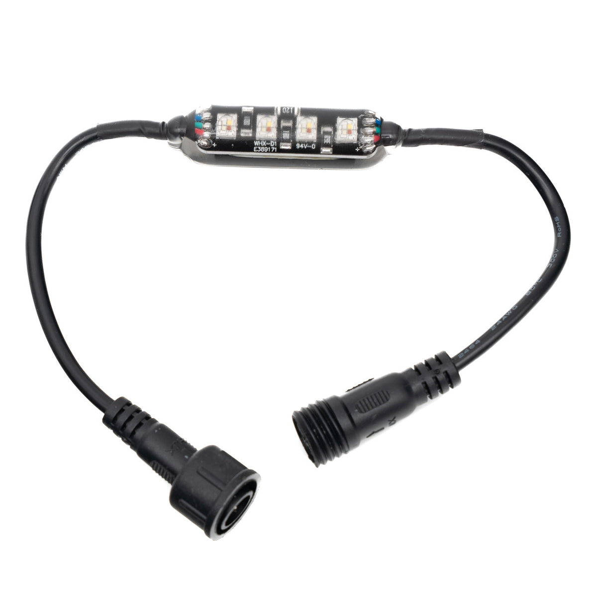 MONSTER RGBW Magnetic LED Rock Light Single Pod Dual Cable