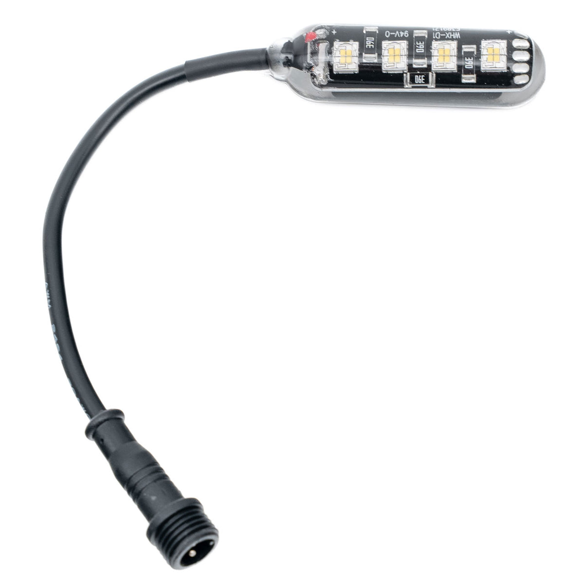 MONSTER White Magnetic LED Rock Light Single Pod