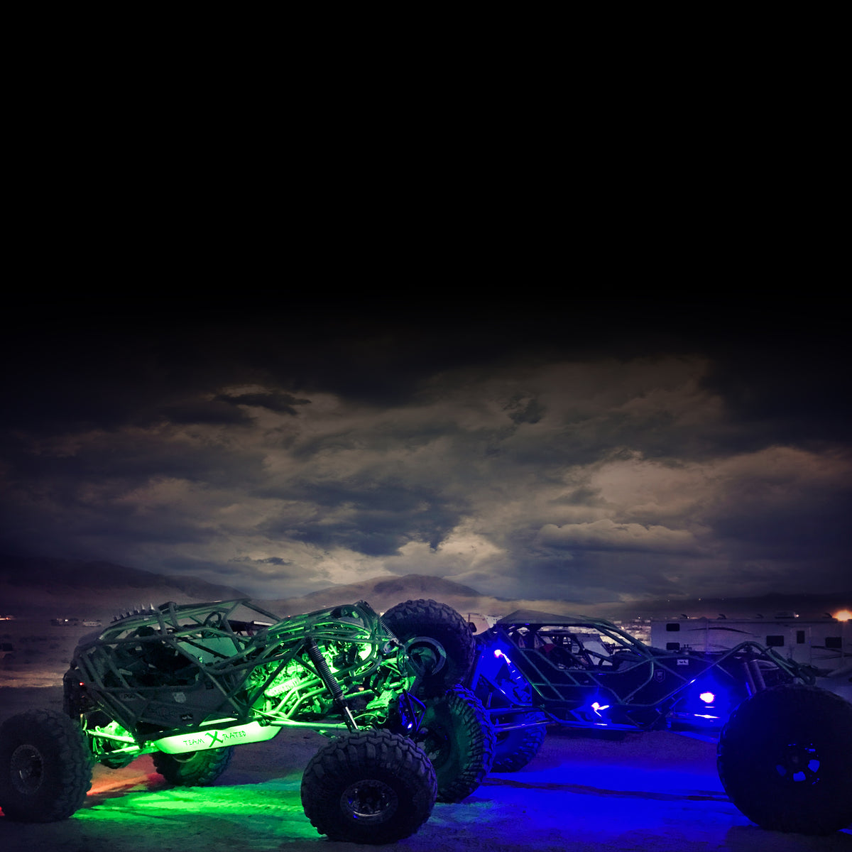 MONSTER 12 Piece RGBW LED Rock Lights – Direct-Connect™