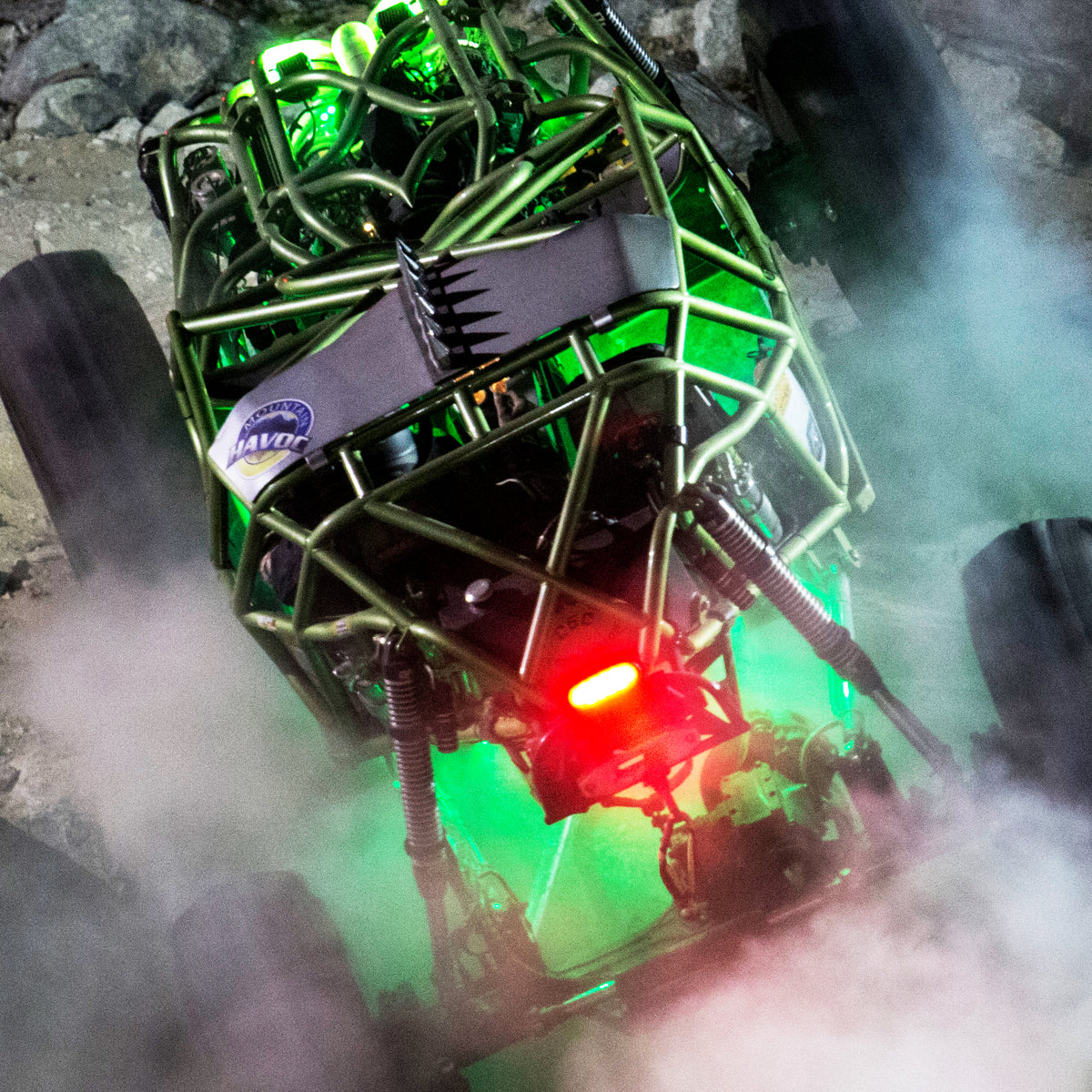 MONSTER 12 Piece RGBW LED Rock Lights – Direct-Connect™