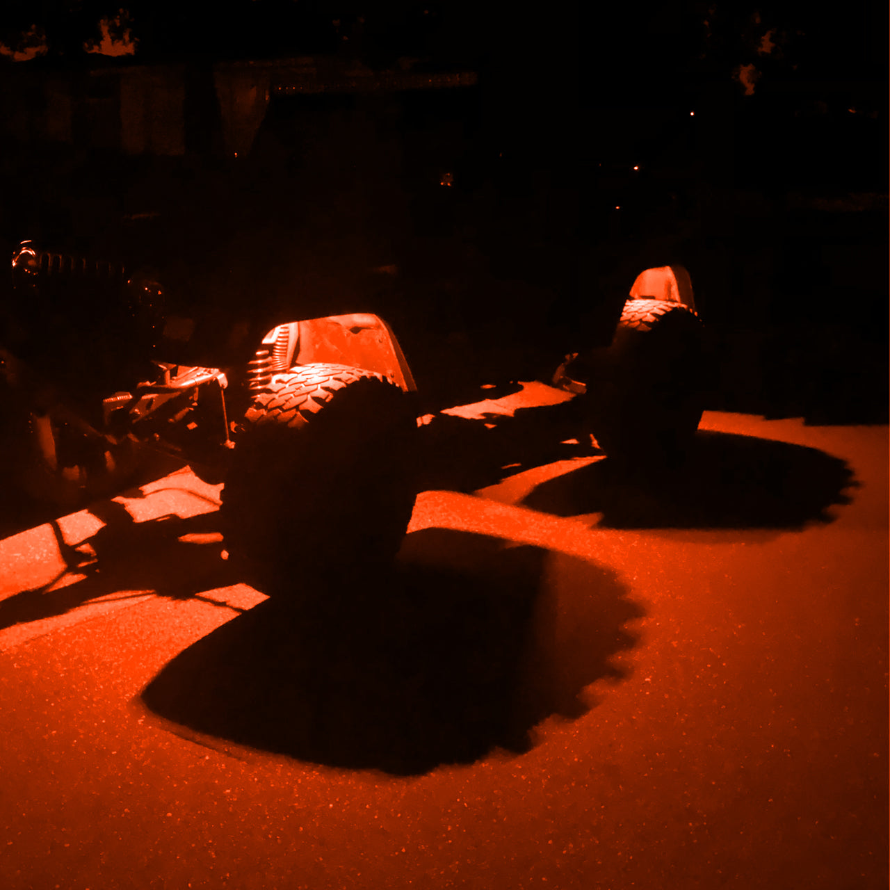 Magnetic LED Rock Lights for Jeeps Trucks UTV Offroad Lighting