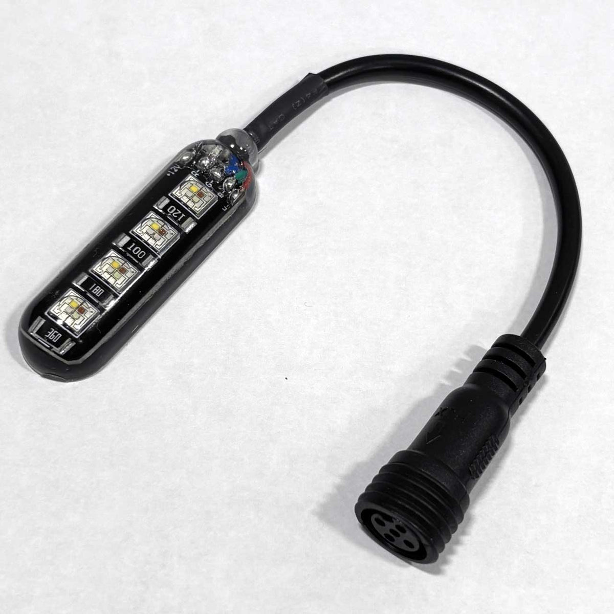 MONSTER RGBW Magnetic LED Rock Light 8 Piece Ground Coverage Set